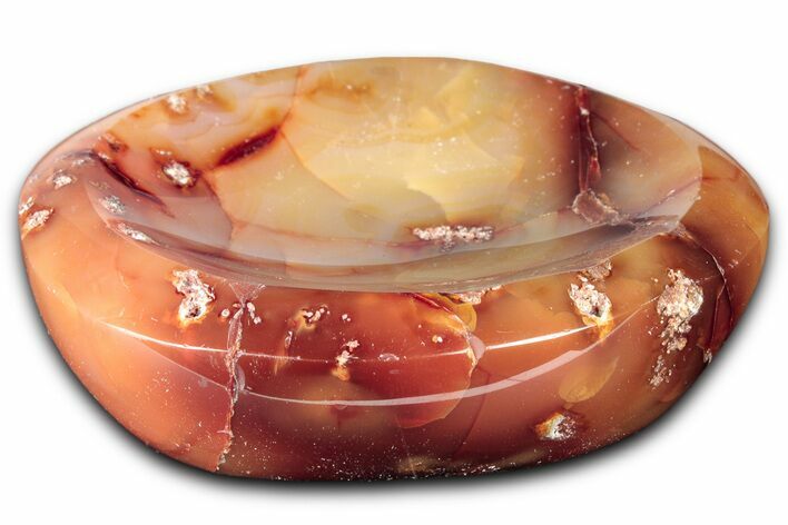 Beautiful Carnelian Agate Dish - Madagascar #339418